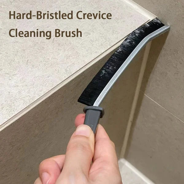 Heavy-Duty Crevice Cleaning Brush with Stiff Bristles