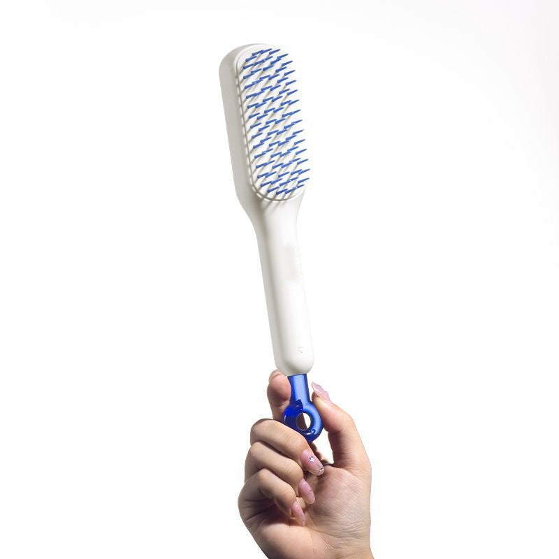 Self-Cleaning Anti-Static Massage Hair Brush - Luxinsly