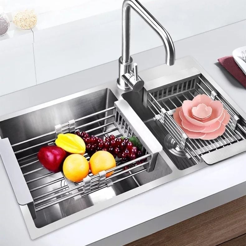 Expandable Kitchen Sink Drain Basket