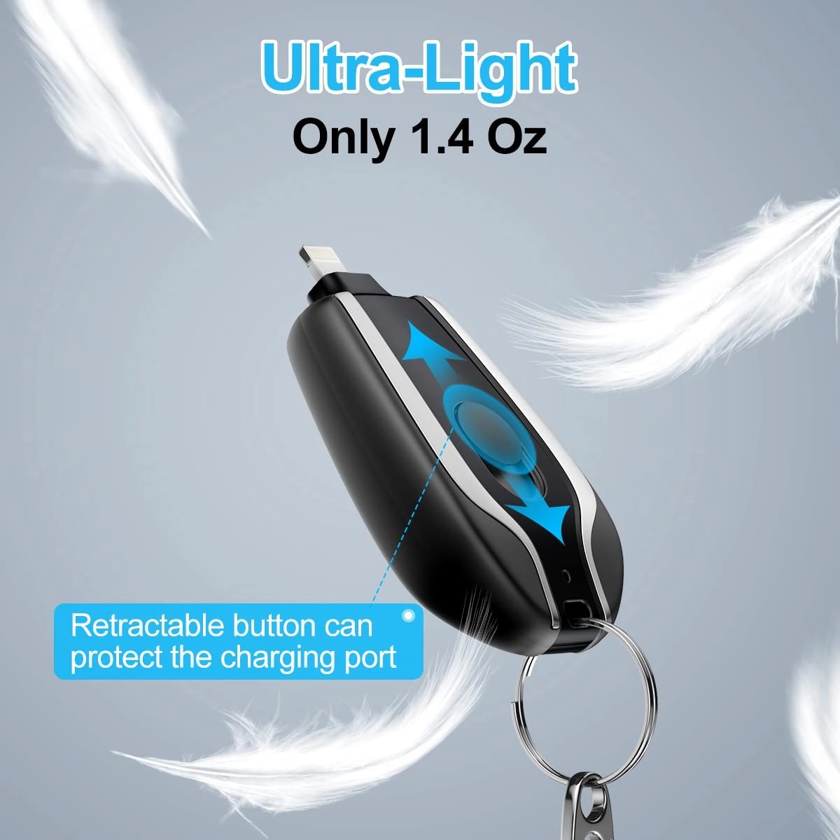 Hot Sale 49% OFF Keychain Power Bank - 👍 Buy 2, Get 1 Free (3-Pack) - Luxinsly