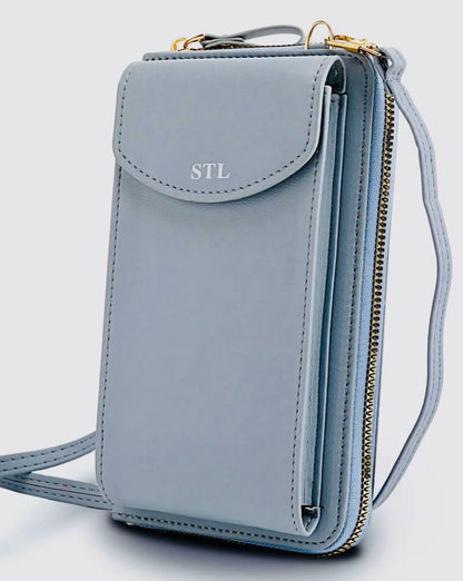 Signature STL Crossbody Clutch Wallet - Luxinsly