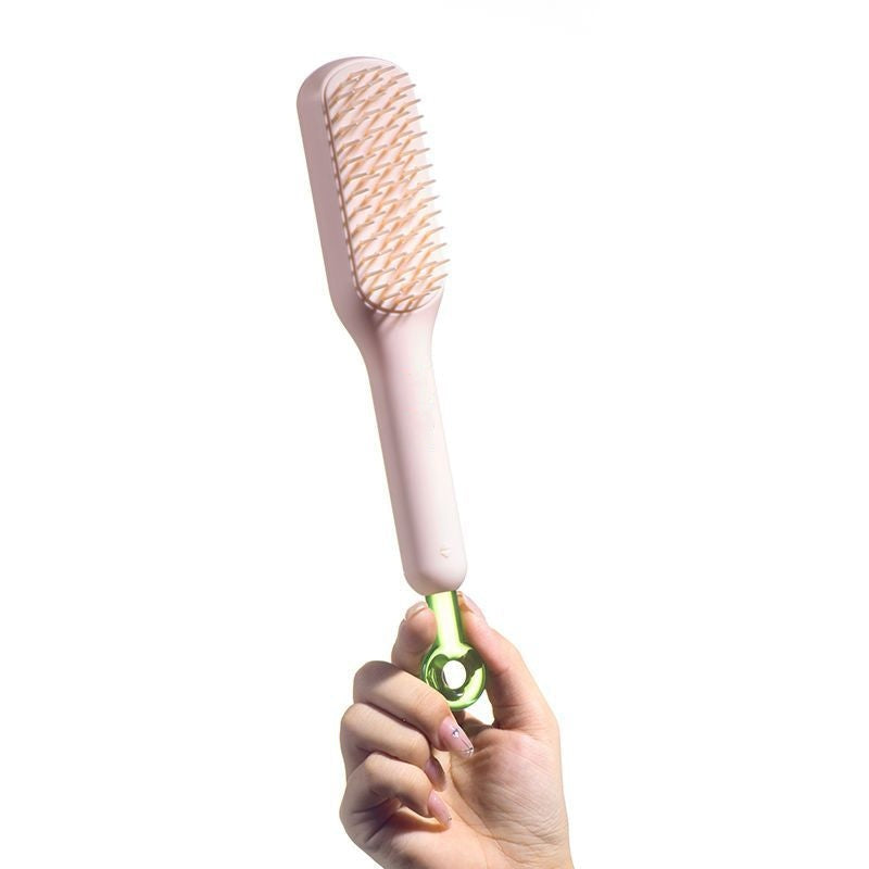 Self-Cleaning Anti-Static Massage Hair Brush - Luxinsly