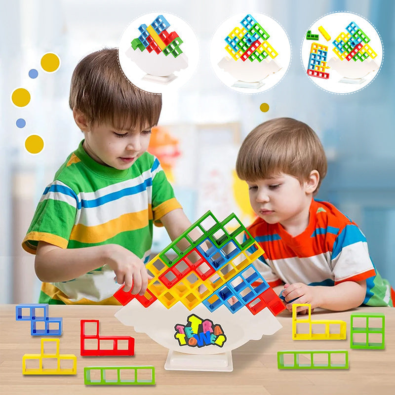 Swing Stack High Balance Toy for Children | 50% Off - Luxinsly