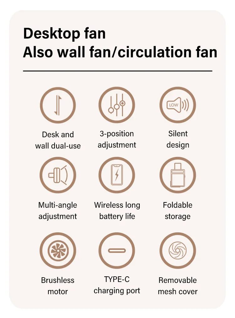 Household Multi-Use Kitchen Fan