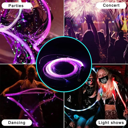 LED rechargeable light whip - Luxinsly