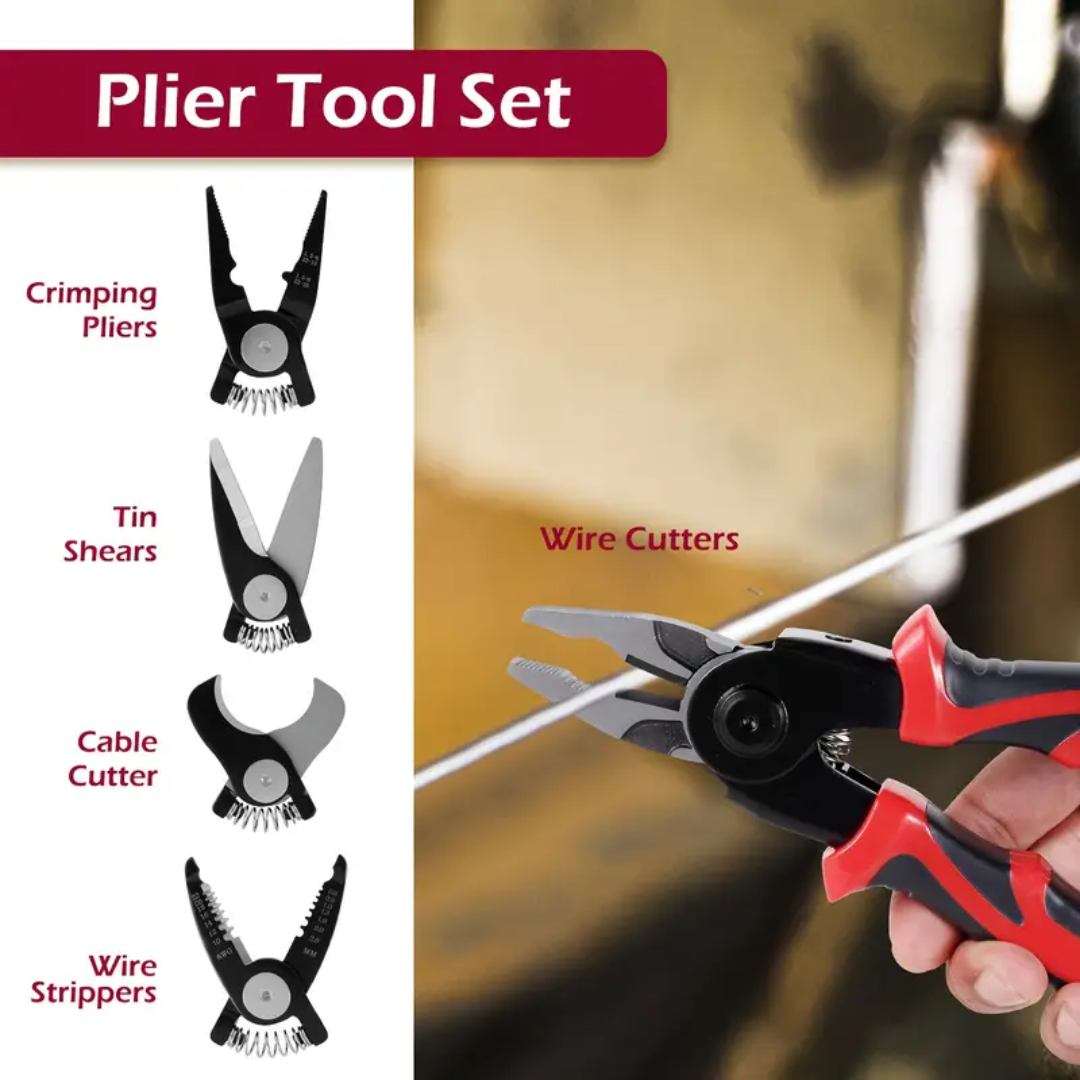 5-in-1 Multi-Function Plier Tool Set | LAST DAY OF SALE! - Luxinsly