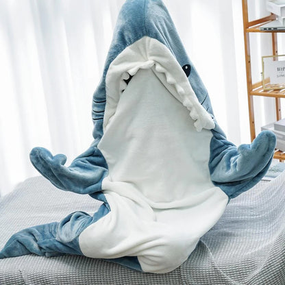 Shark Blanket for Beach Walks - Luxinsly