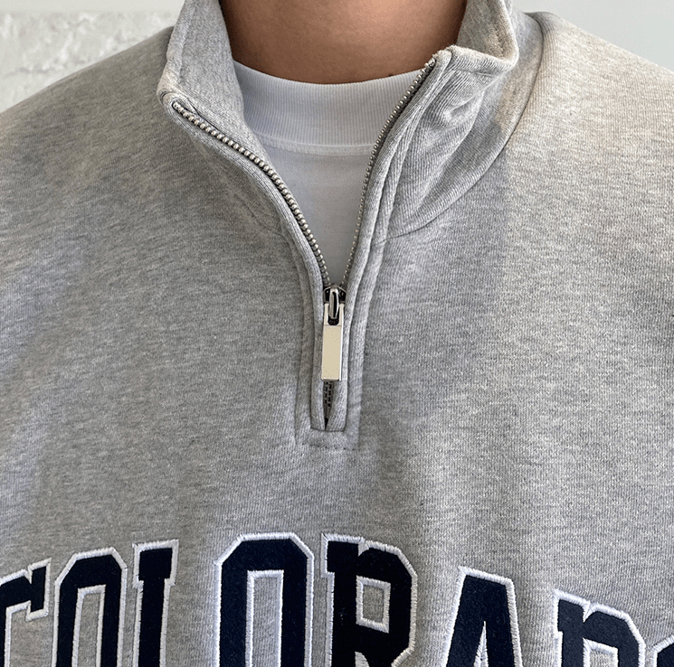 Half Zip Colorado Turtleneck Sweater