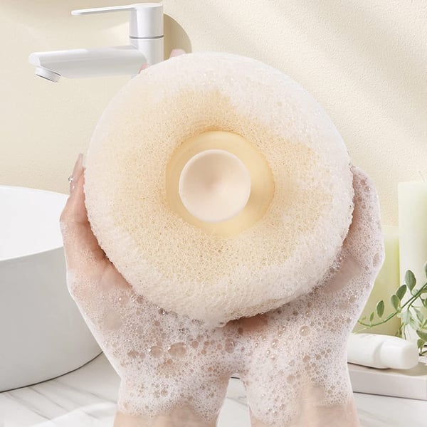 Luxury Bath Sponge with Suction Grip