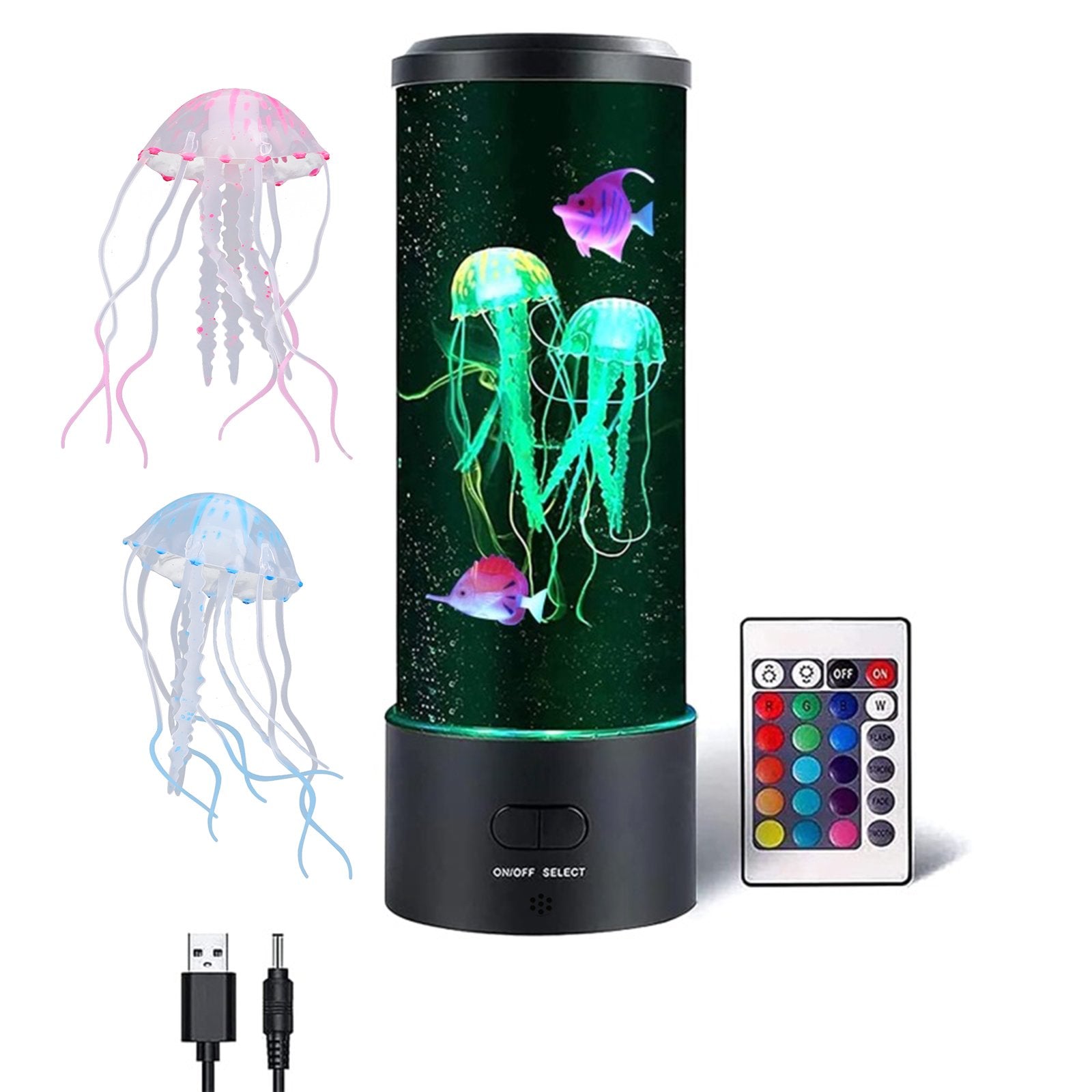 Led Jellyfish Aquarium Lamp - Luxinsly