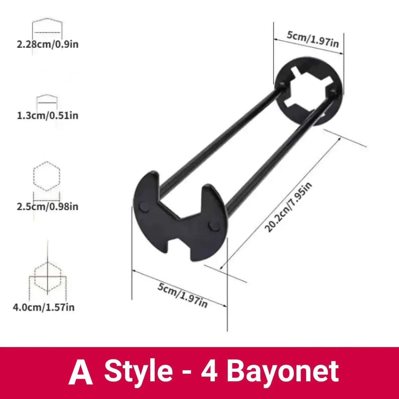 Multi-Tasking Sink Wrench