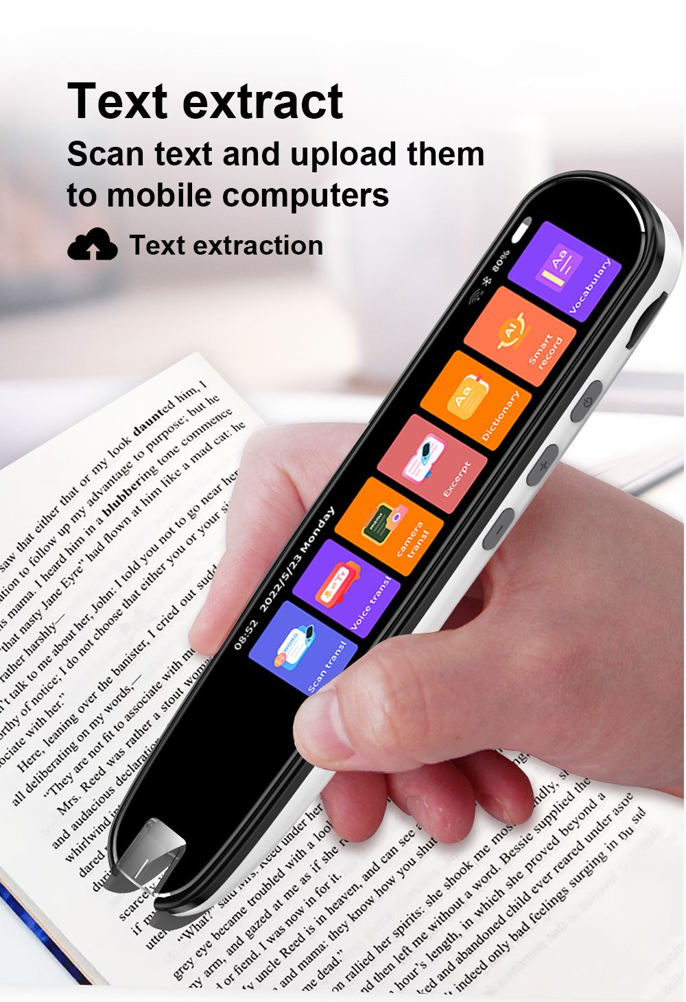 Accurate 112-Language Translation and Reading Scanner Pen