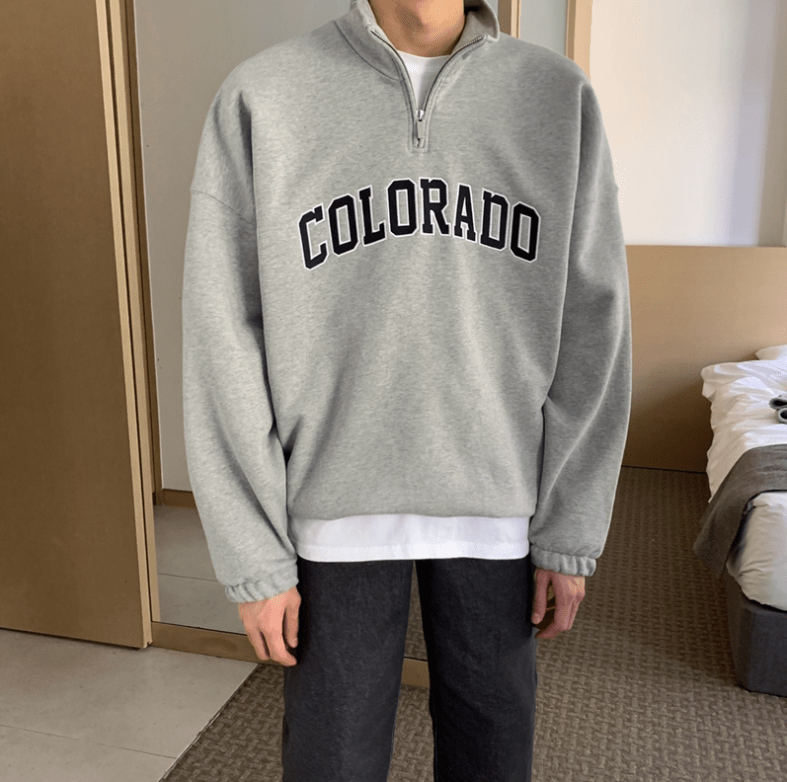 Half Zip Colorado Turtleneck Sweater