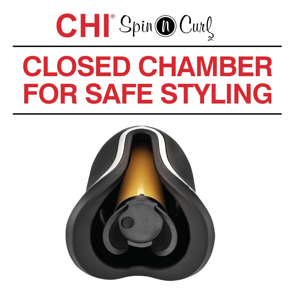 CHI Spin N Curl Lockenstab: Mühelos gesunde und glänzende Locken und Wellen 