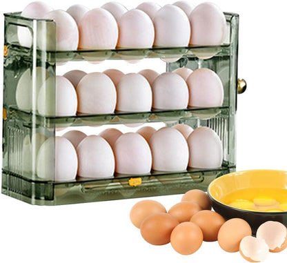 3-Layer Egg Holder for Refrigerator - Luxinsly