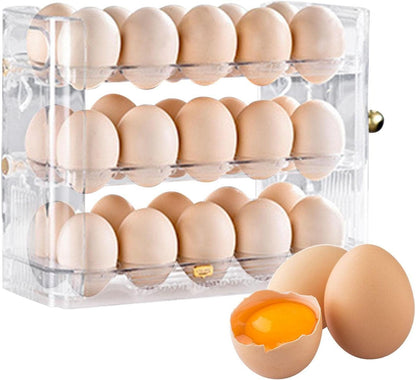 3-Layer Egg Holder for Refrigerator - Luxinsly