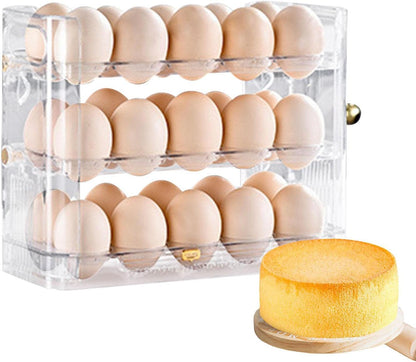 3-Layer Egg Holder for Refrigerator - Luxinsly