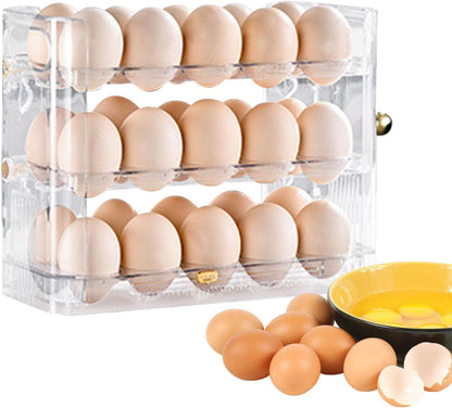 3-Layer Egg Holder for Refrigerator - Luxinsly