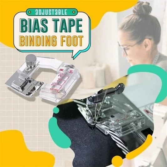 Adjustable Bias Tape Binding Foot | FINAL SAY OF SALE! - Luxinsly