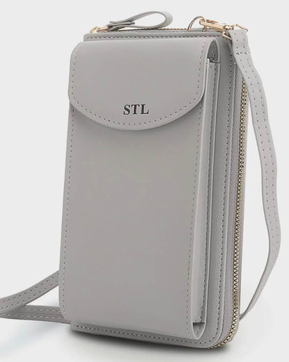 Signature STL Crossbody Clutch Wallet - Luxinsly