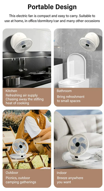 Household Multi-Use Kitchen Fan - Luxinsly