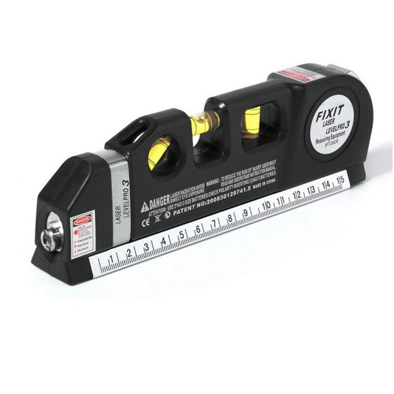 Multifunctional laser measuring device with 4 functions