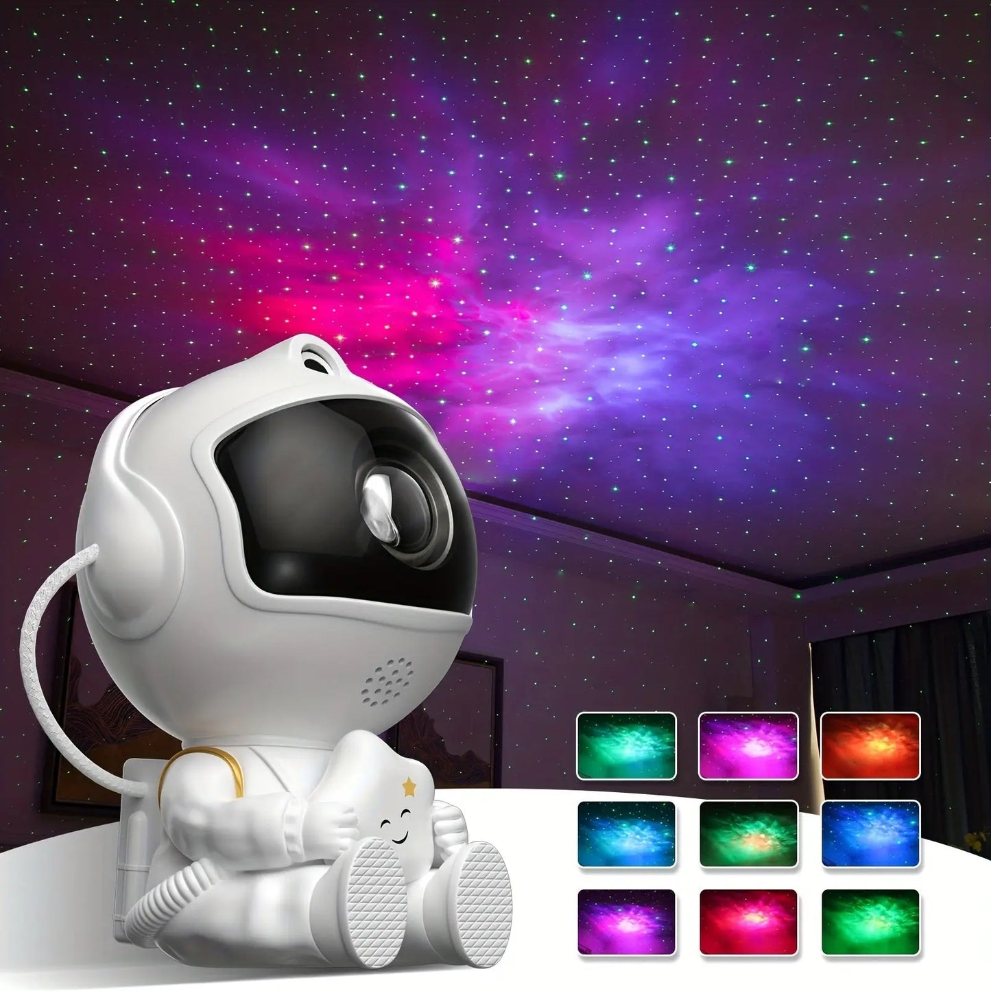 Astronaut Starry Night Projector - Luxinsly