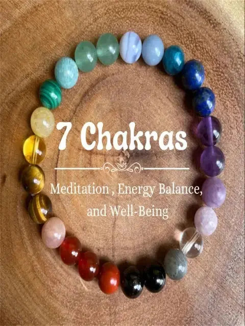 Bracelet featuring 7 Chakras | LAST DAY FOR SALE! Luxinsly