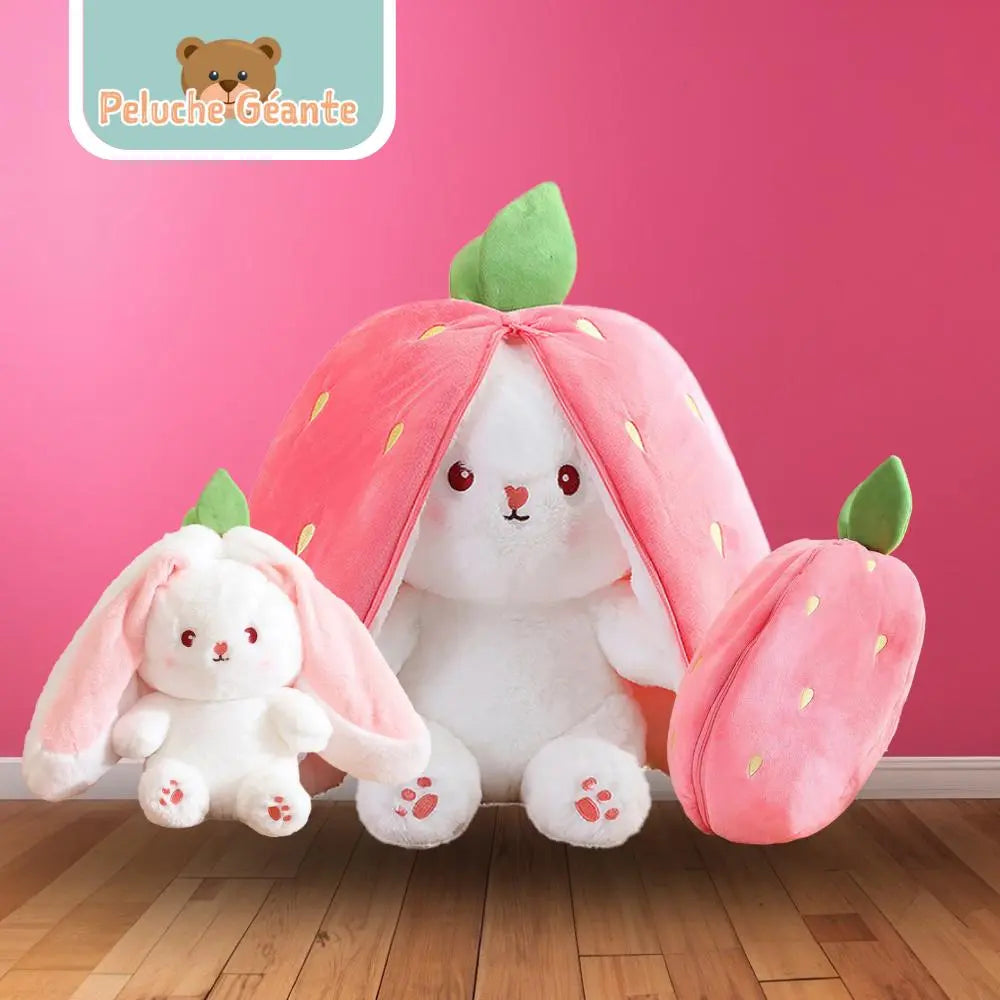 Bunny Carrot Plush Luxinsly