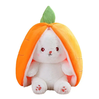 Bunny Carrot Plush Luxinsly