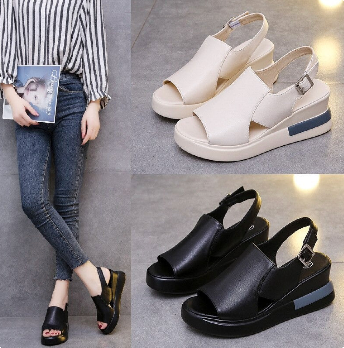 Genuine Leather Comfortable Sandals