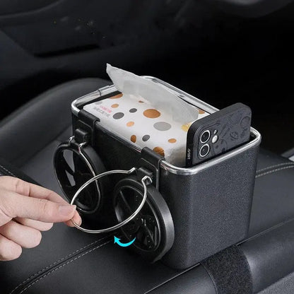 Car Armrest Storage Box - Luxinsly