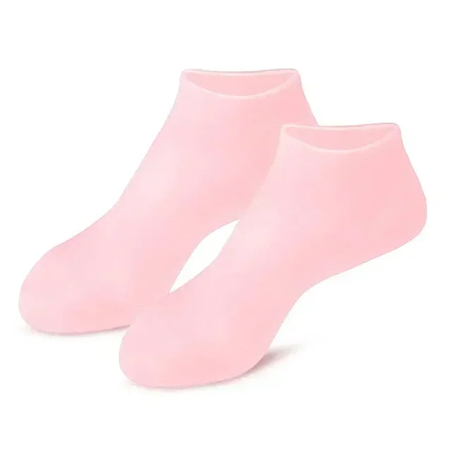 Silikonsocken für Fußbad und Pediküre für Frauen