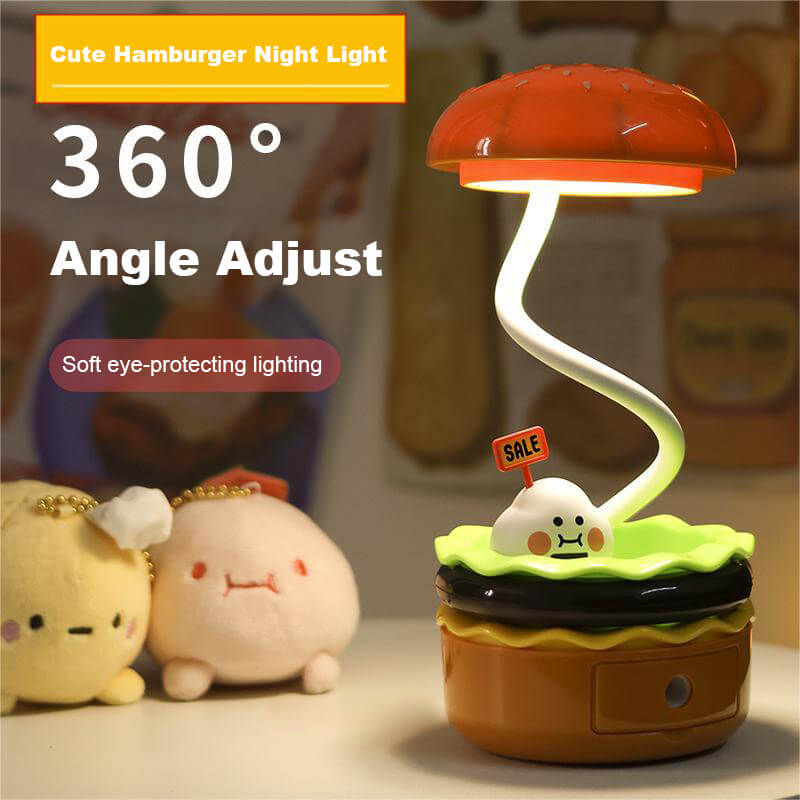 Adorable Burger Night Light - Luxinsly