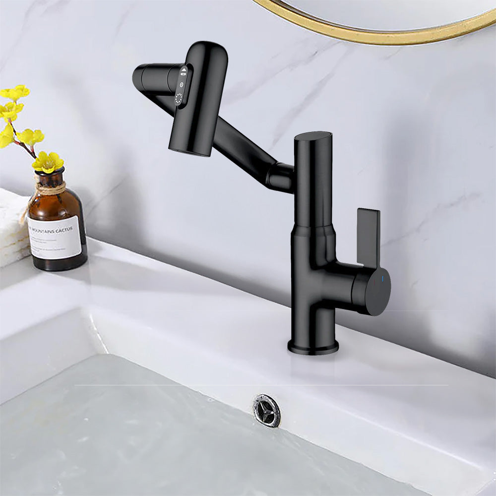 Smart Digital Display Hot and Cold Bathroom Basin Faucet