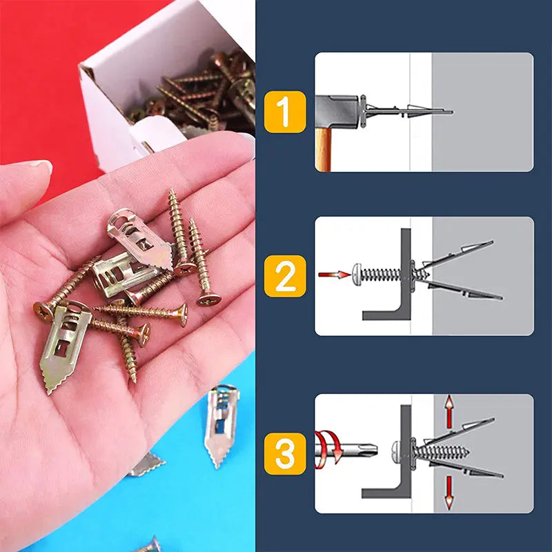 Expansion Screws Set | LAST DAY OF SALE! Luxinsly