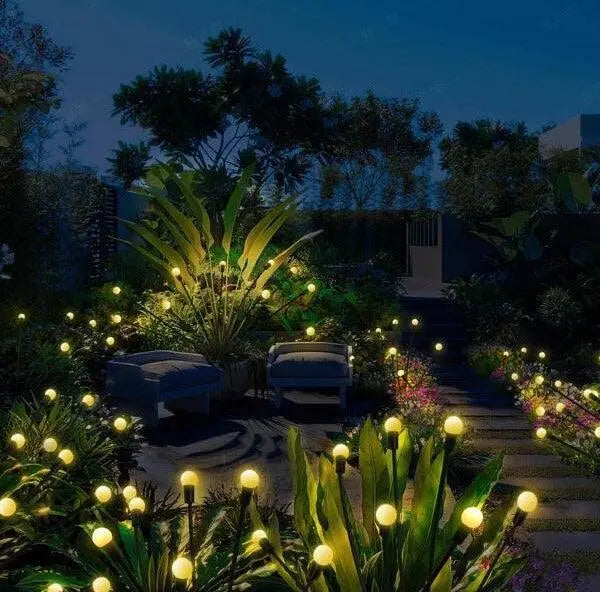 Luz Solar de Led Efeito Vagalume - LumiGarden - ProntoPraTi