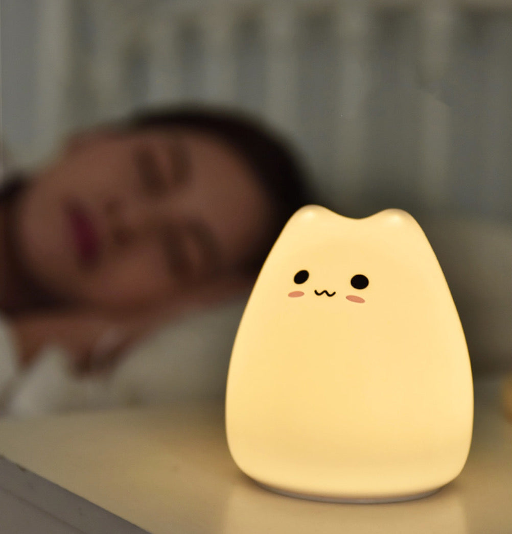 Stretchy Cat LED Night Light