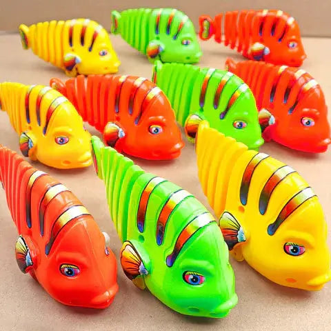 Interactive Wind-Up Fish (Set of 3) Luxinsly