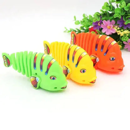 Interactive Wind-Up Fish (Set of 3) Luxinsly