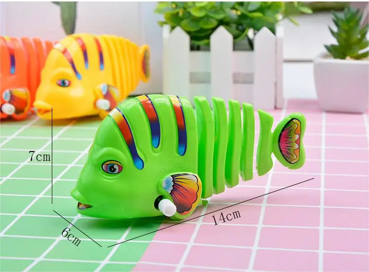 Interactive Wind-Up Fish (Set of 3) Luxinsly