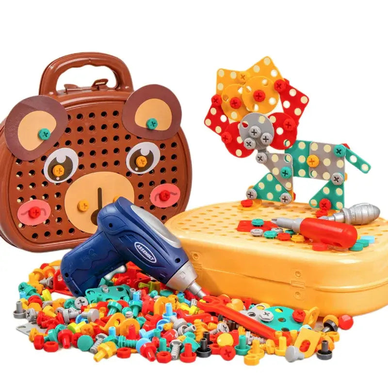 Junior Builder's Drill Playset Luxinsly