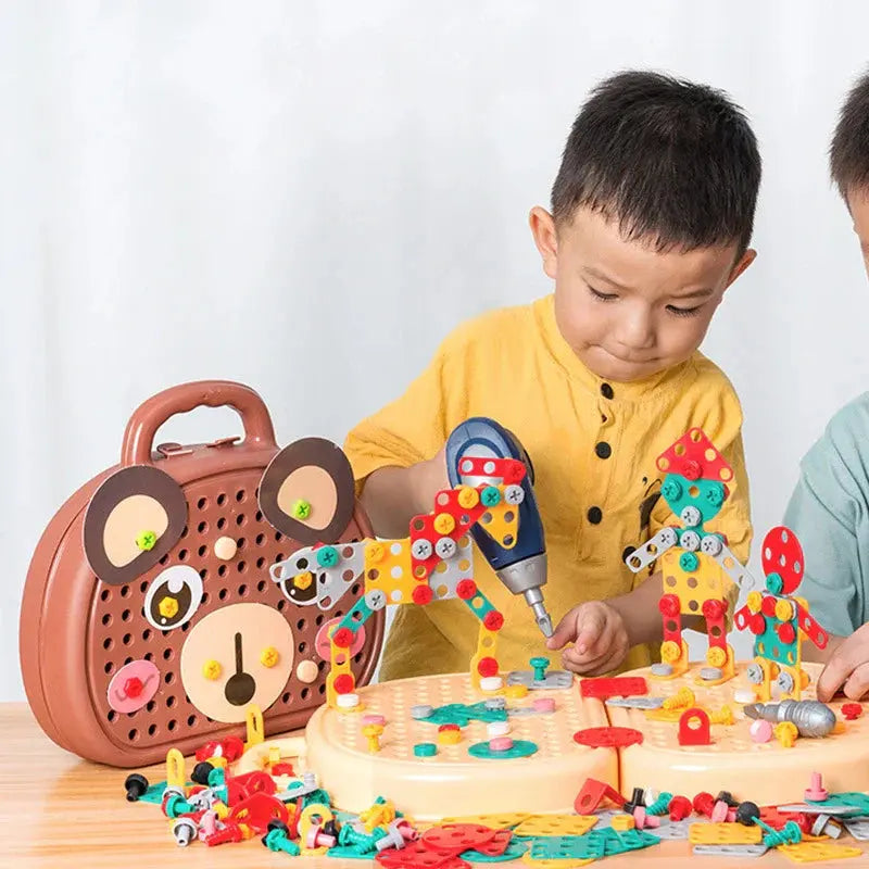 Junior Builder's Drill Playset Luxinsly