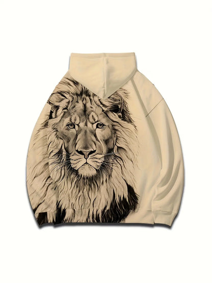 Lion Hoodie - Luxinsly