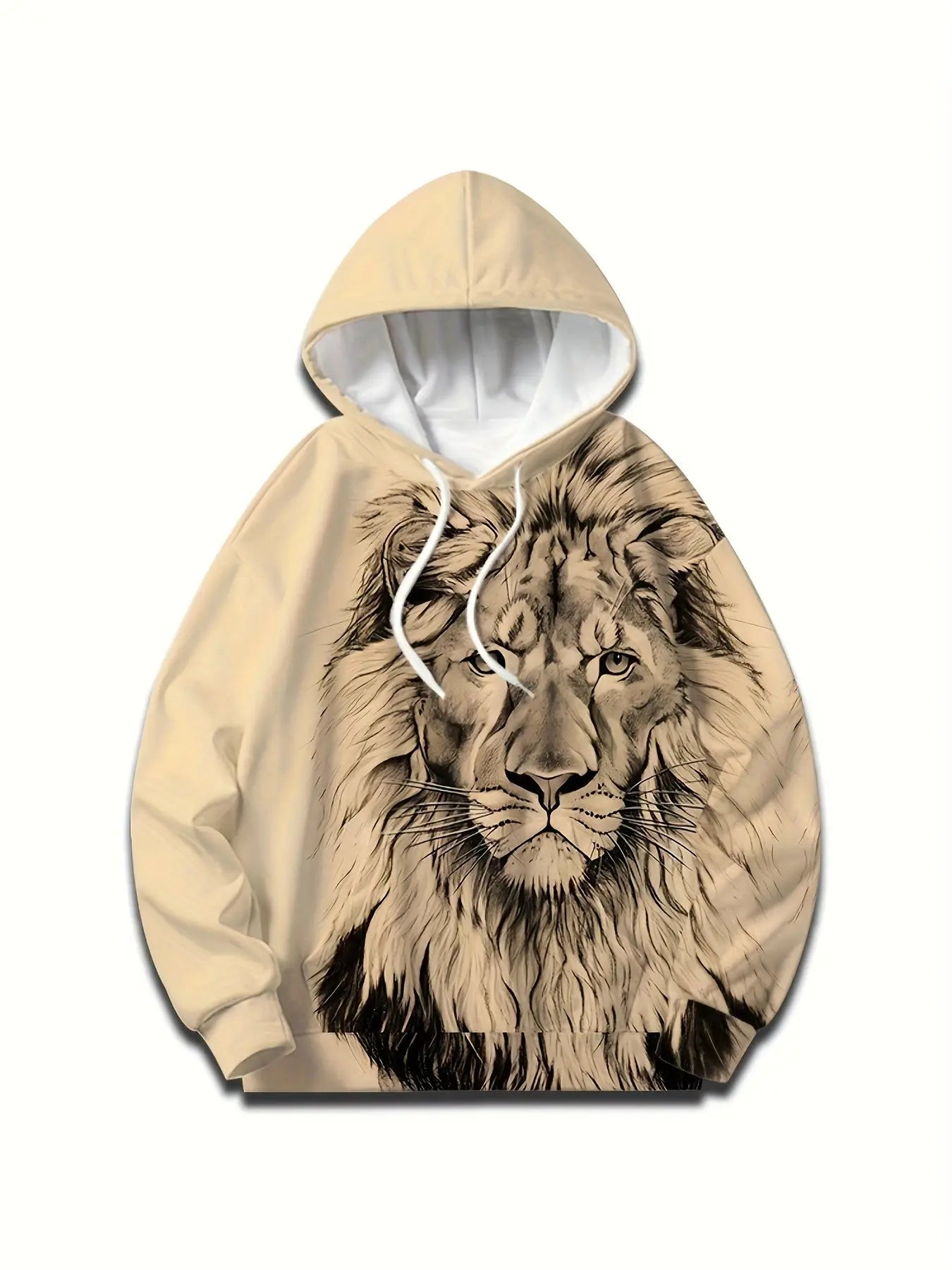 Lion Hoodie - Luxinsly