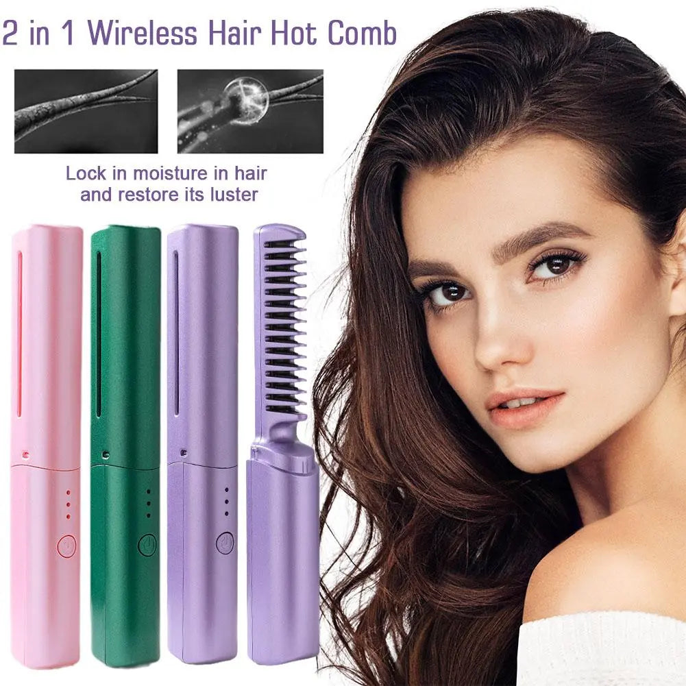 Lux Electric Straightening Comb (Last Day For Sale!) Luxinsly