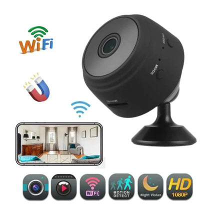 MINI MAX ANGLED WIRELESS SPY CAMERA  with WiFi and HD Recording | LAST DAY OF SALE! Luxinsly