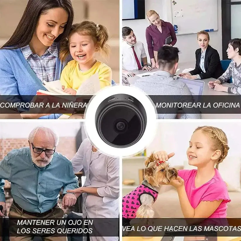 MINI MAX ANGLED WIRELESS SPY CAMERA  with WiFi and HD Recording | LAST DAY OF SALE! Luxinsly