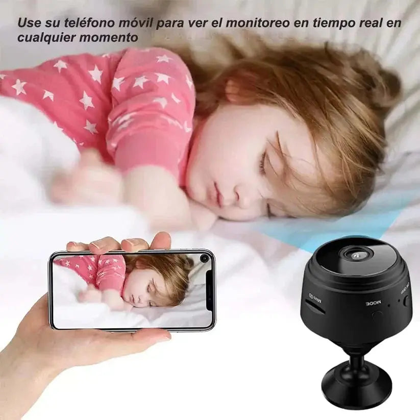 MINI MAX ANGLED WIRELESS SPY CAMERA  with WiFi and HD Recording | LAST DAY OF SALE! Luxinsly