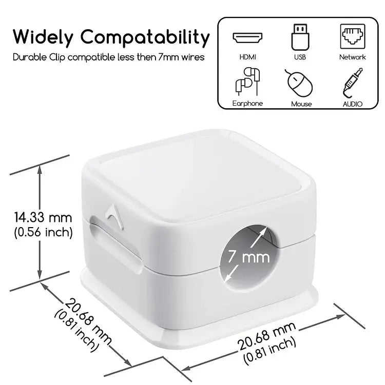 Mag Dock Cable Storage Hub Luxinsly